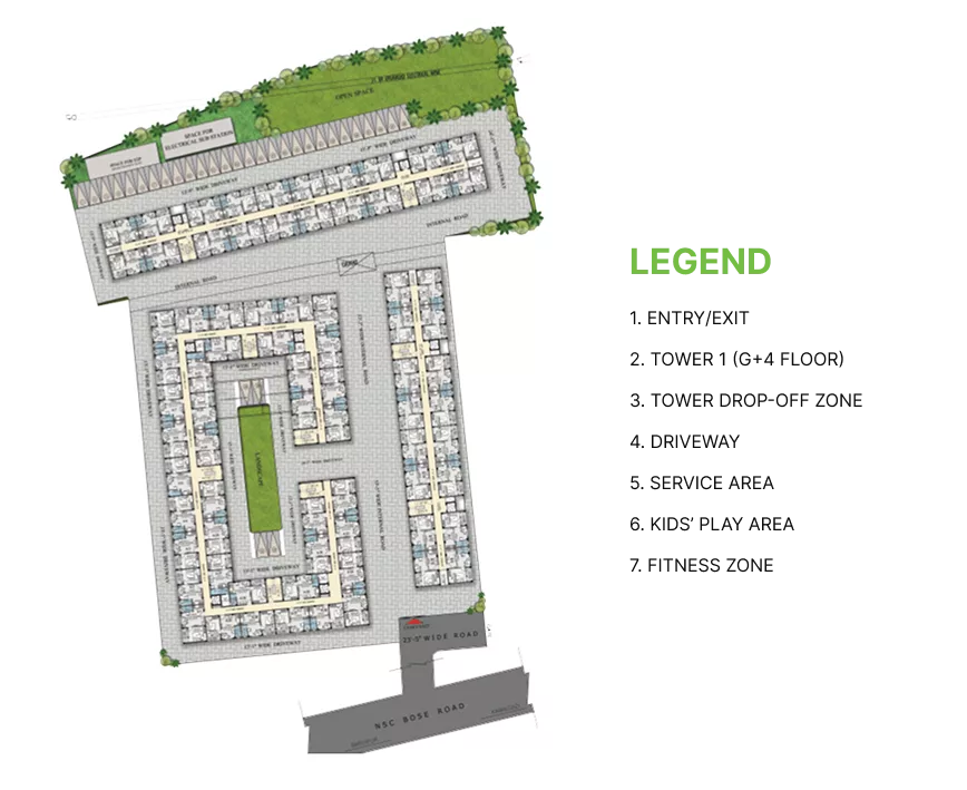 Master Plan Layout Map